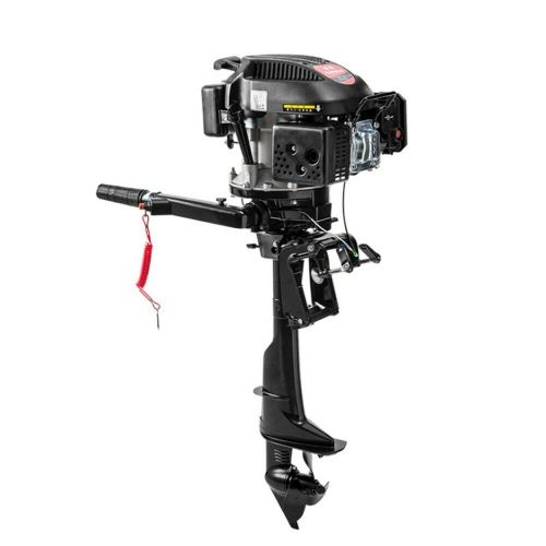 HANGKAI 6HP 4Stroke Outboard Motor Boat Engine w/Air Cooling System 2500RPM